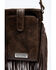 Shyanne Women's Cassidy Tooled Crossbody Bag, Chocolate/turquoise, hi-res