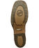 Image #6 - Double H Men's Anton Western Work Boots - Steel Toe, Brown, hi-res