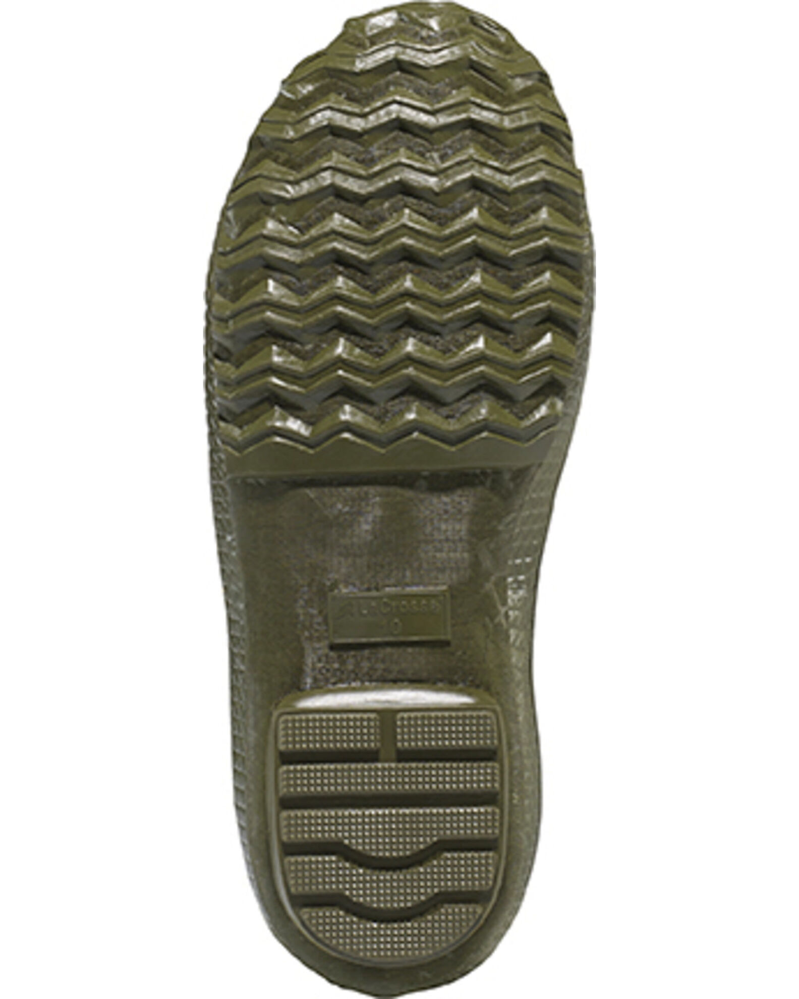 Image #3 - LaCrosse Men's Insulated 2-Buckle 18" Hunting Boots - Round Toe, Green, hi-res