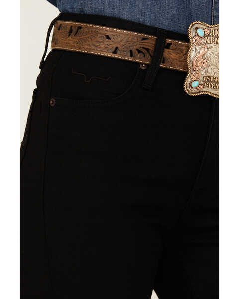 Image #2 - Kimes Ranch Women's Jennifer High Rise Stretch Trouser Jeans, Black, hi-res