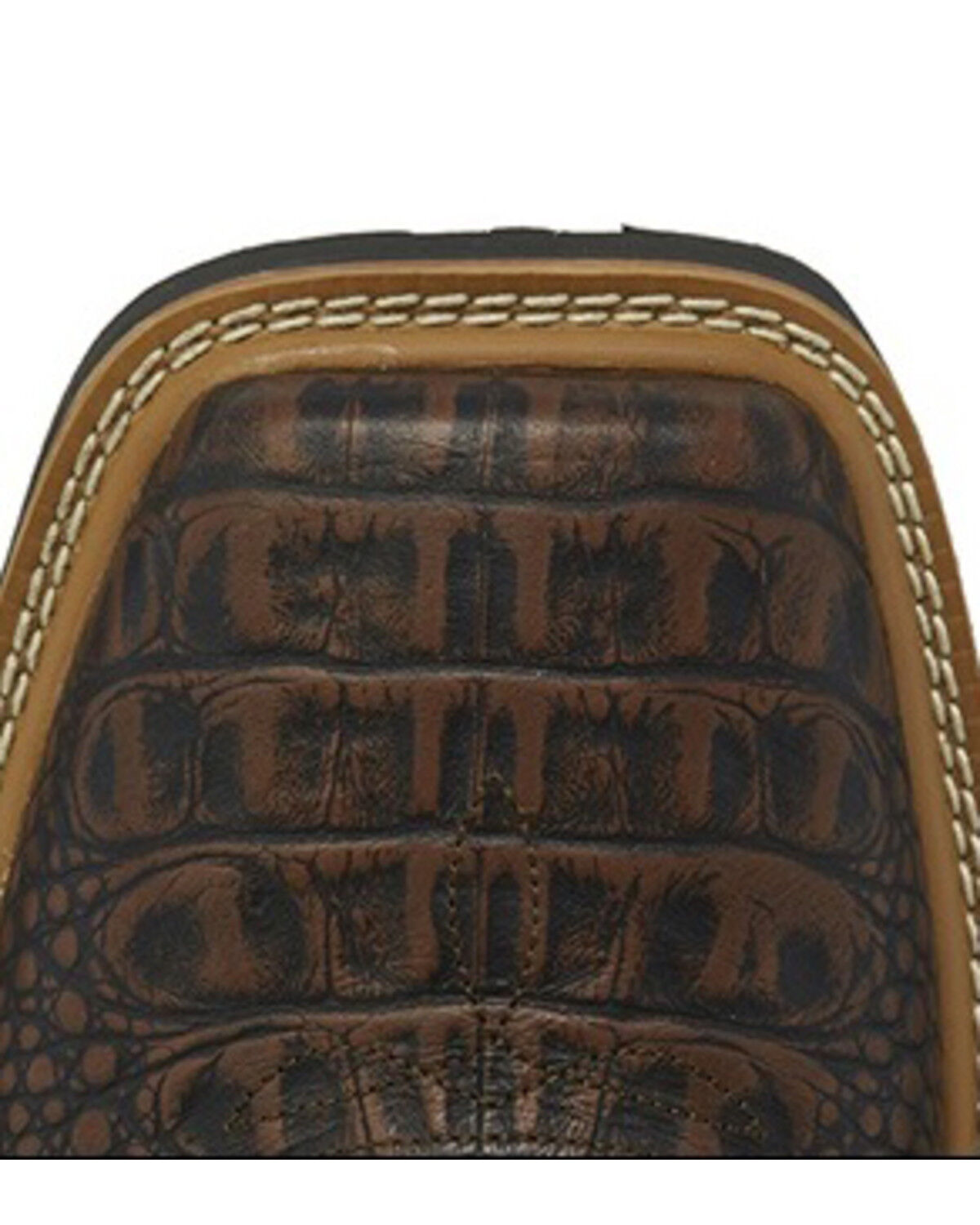 justin croc print boots