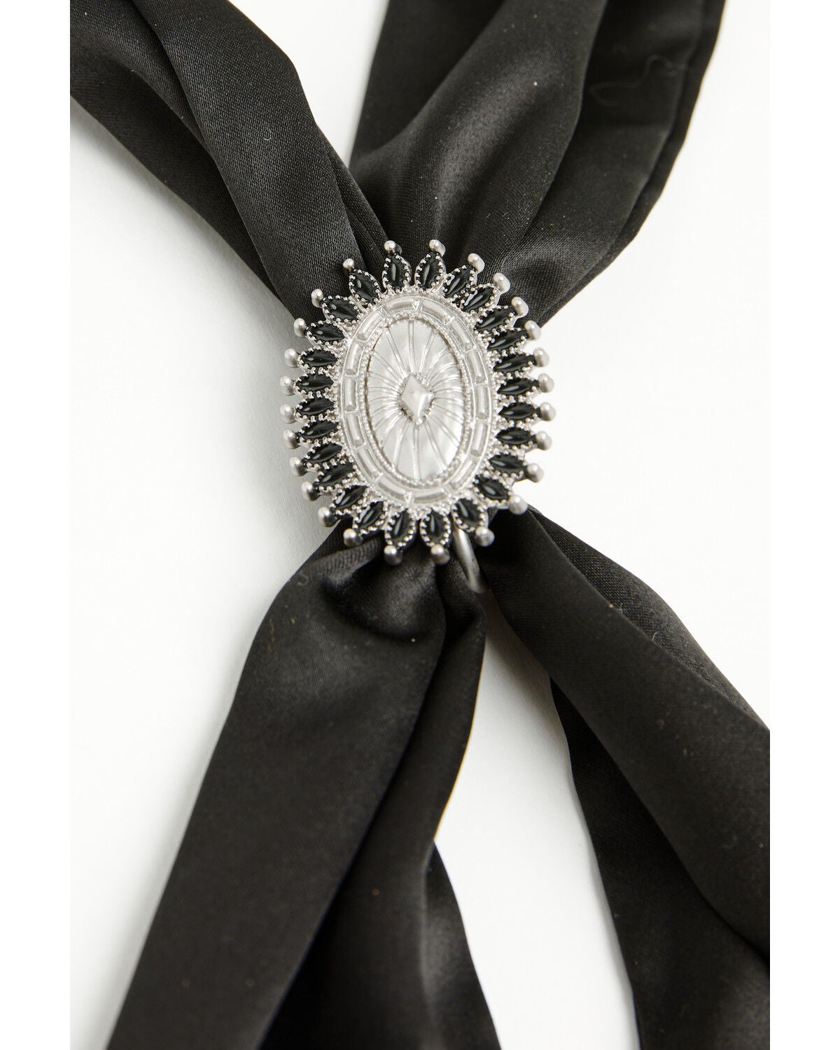 Image #2 - Idyllwind Women's Kingston Rhinestone Bandana Necklace, Black, hi-res