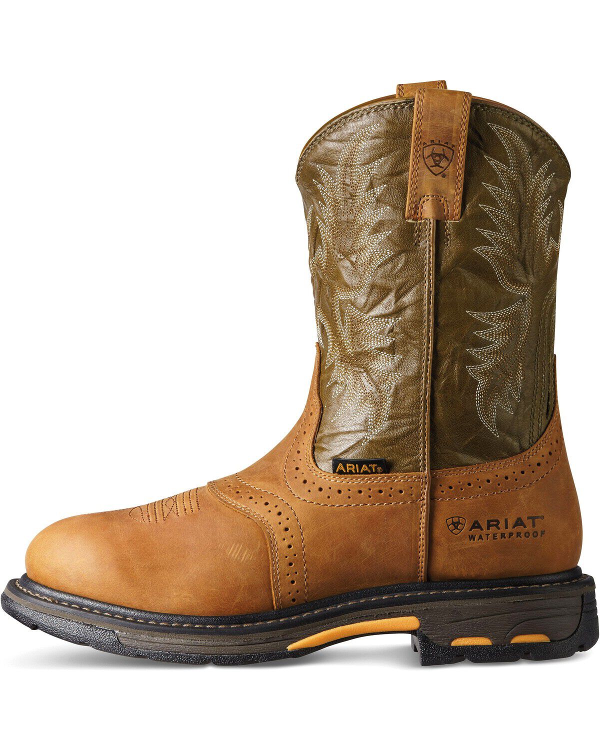 workhog composite toe work boot