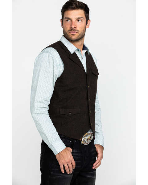 Image #3 - Moonshine Spirit Men's Riverbend Wool Heathered Vest , , hi-res