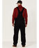 Image #4 - Hawx Men's Lined Bib Overall, Black, hi-res