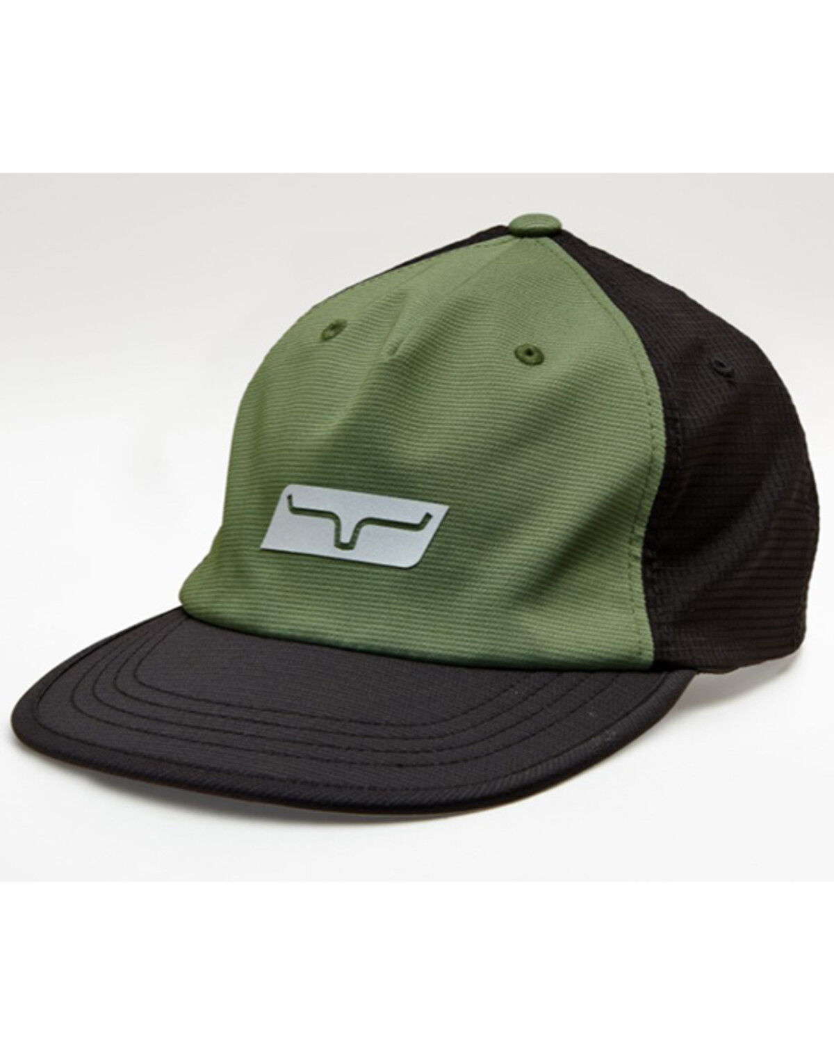 Image #1 - Kimes Ranch Army Green Night Vision Crushable Low Reflective Ball Cap, Green, hi-res