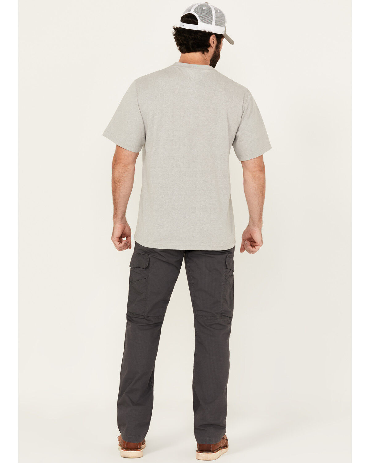 Image #3 - Carhartt Men's M-Force Broxton Cargo Work Pants, Grey, hi-res