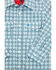 Image #2 - Rodeo Clothing Boys' Geo Print Long Sleeve Pearl Snap Western Shirt , White, hi-res