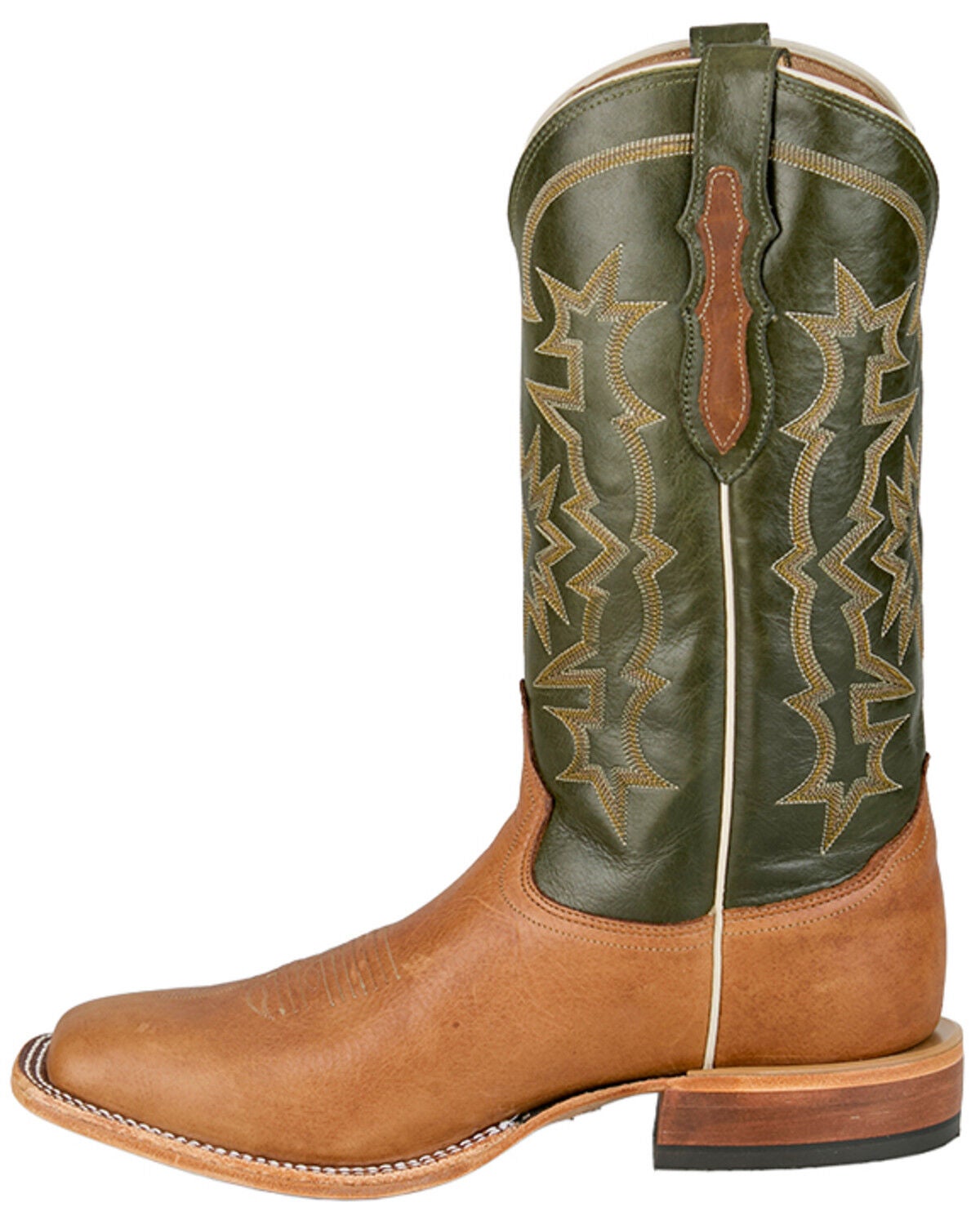Image #3 - Tony Lama Men's Samuel Tall Western Boots - Broad Square Toe, Tan, hi-res