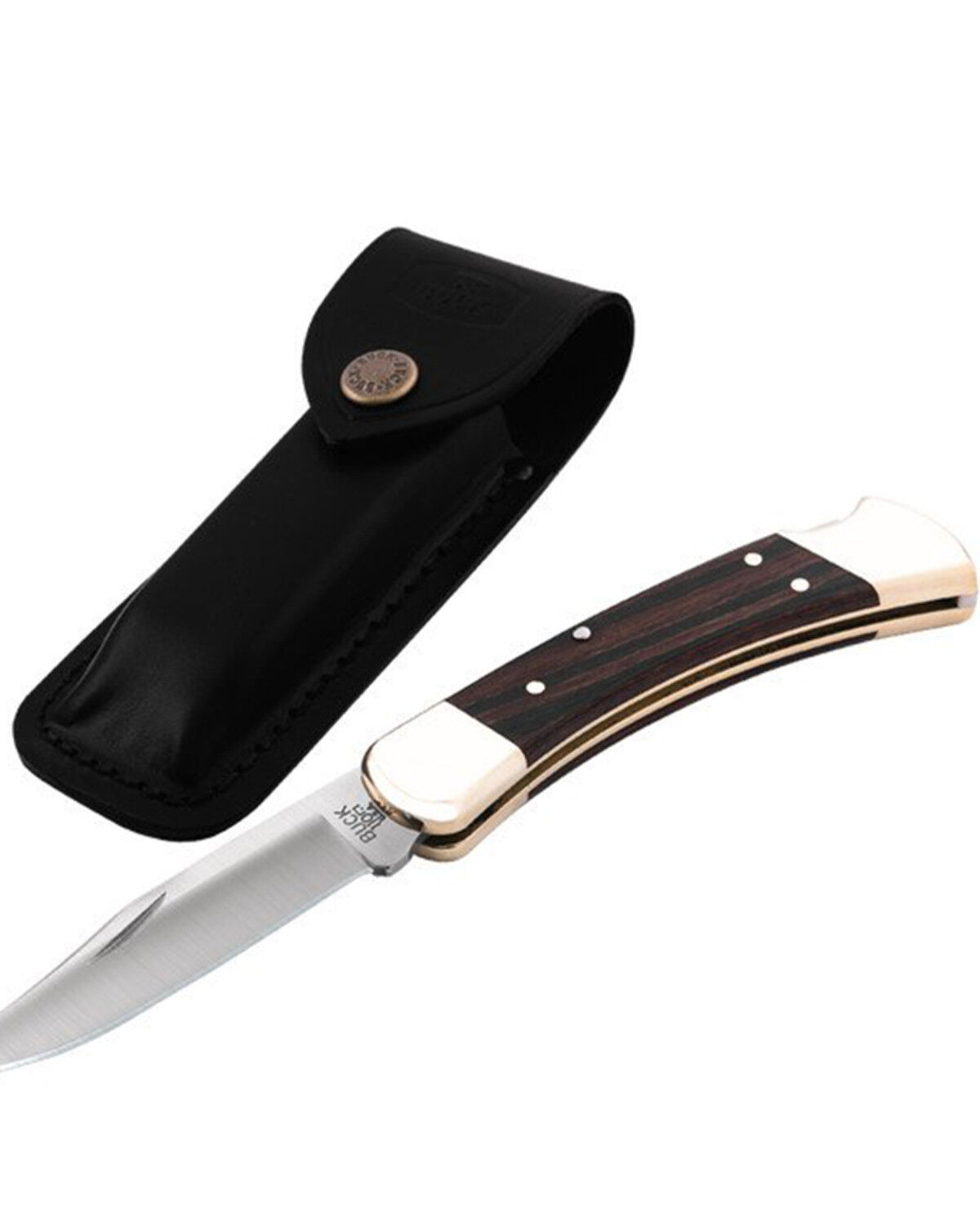 Image #5 - Buck Knives 110 Folding Hunter Knife, Black Cherry, hi-res
