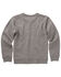 Carhartt Boys' Carhartt Logo Long Sleeve Crew Neck Sweatshirt , Dark Grey, hi-res