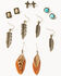 Shyanne Women's Winslow 6pc Earrings Set, Gold, hi-res