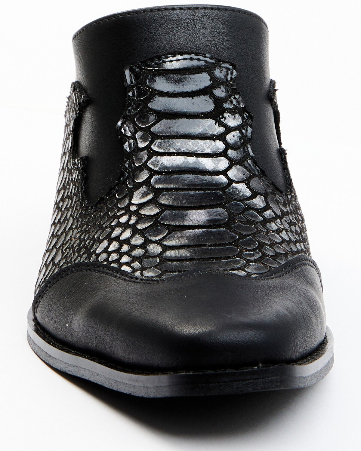 Image #4 - Coconuts by Matisse Women's Peyton Western Mule - Pointed Toe, Black, hi-res