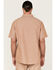 Image #4 - Hawx Men's Solid Short Sleeve Button-Down Work Shirt, Rust Copper, hi-res