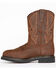 Image #3 - Cody James Men's Waterproof Pull On Work Boots - Composite Toe , Brown, hi-res
