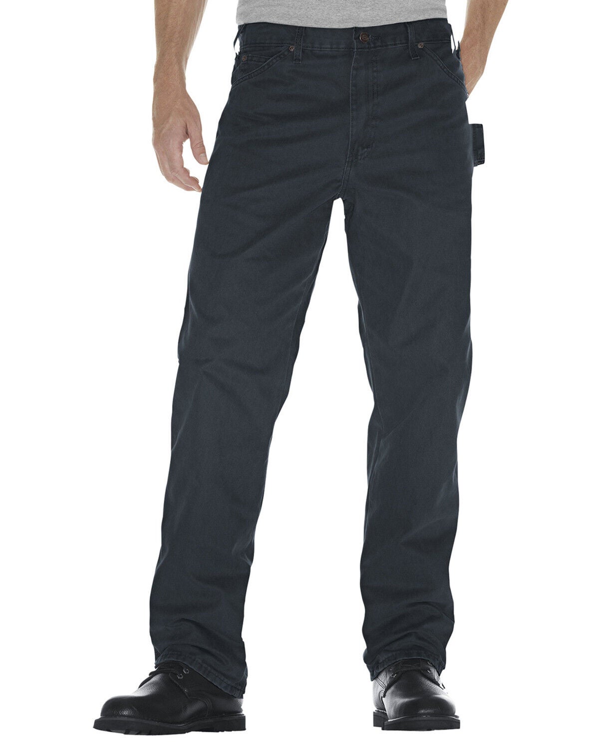 Dickies Men's Sanded Duck Carpenter Jeans, Slate, hi-res