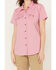 Image #3 - Ariat Women's Rebar VentTEK Short Sleeve Button Down Western Work Shirt, Cherry, hi-res
