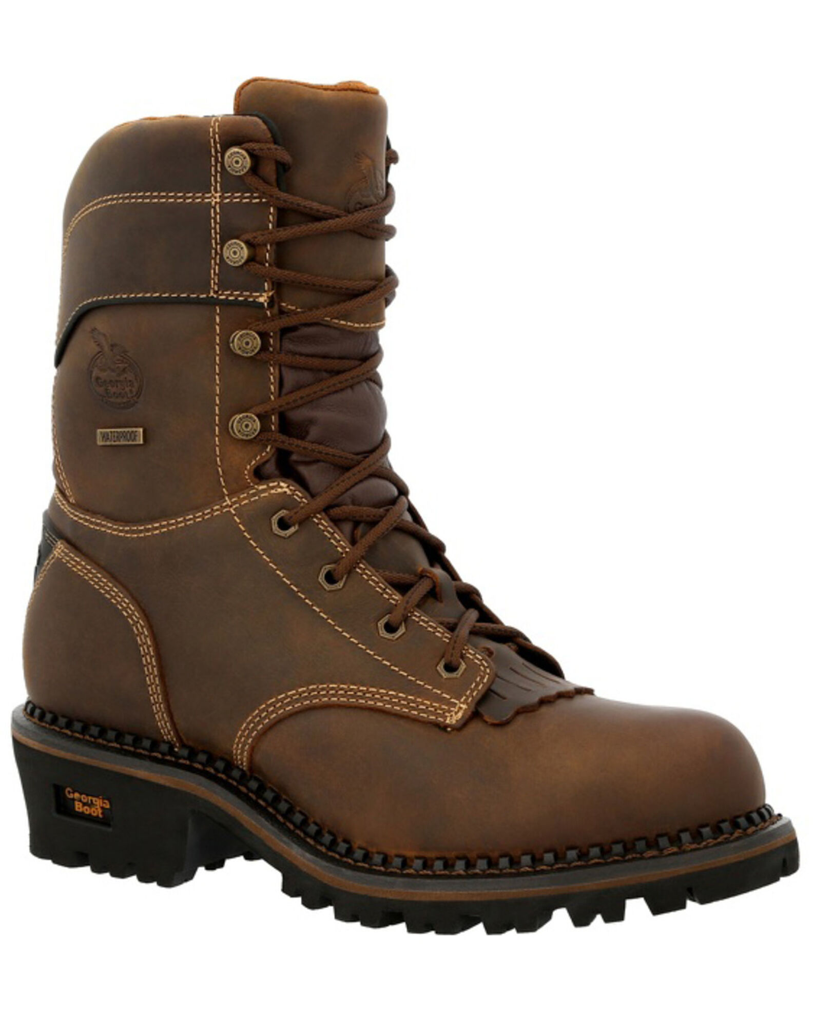 Men's insulated waterproof work boots clearance