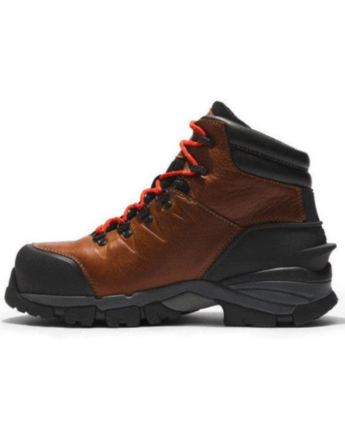 Image #3 - Timberland Men's 6" Heritage Hyperion Waterproof Work Boots - Composite Toe, Brown, hi-res