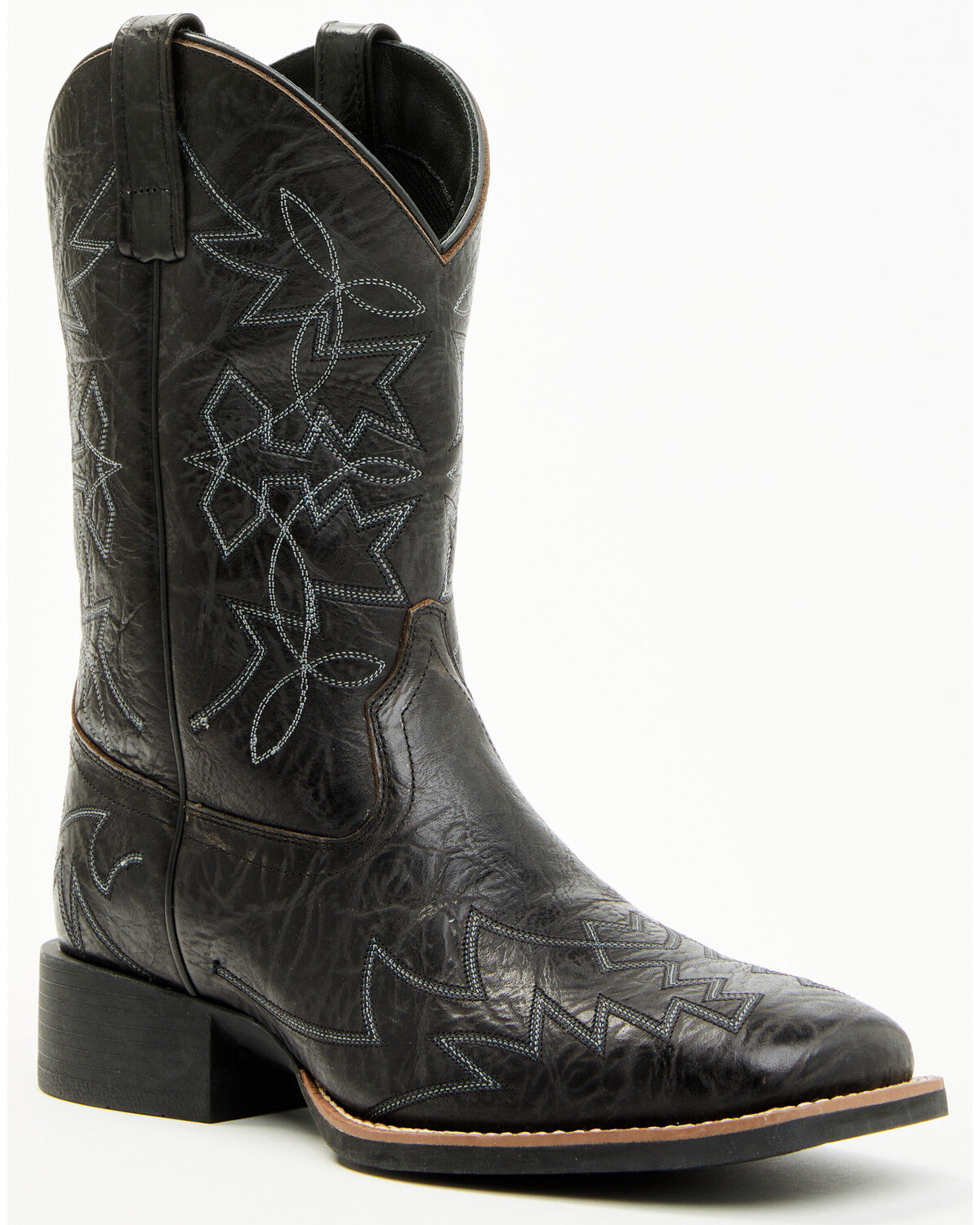 Image #1 - Cody James Men's Ace Performance Western Boots - Broad Square Toe, Black, hi-res