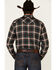 Ariat Men's Harrisburg Retro Plaid Long Sleeve Snap Western Shirt , Brown, hi-res