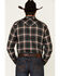 Image #4 - Ariat Men's Harrisburg Retro Plaid Long Sleeve Snap Western Shirt , Brown, hi-res