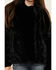 Image #3 - Urban Republic Girls' Faux Fur Moto Jacket, Black, hi-res