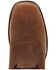 Image #6 - Georgia Boot Men's Carbo-Tec Elite Waterproof Pull On Safety Western Boots - Soft Toe, Brown, hi-res