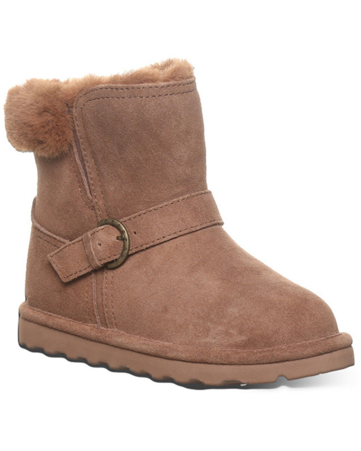 Image #1 - Bearpaw Girls' Tallula Casual Boots, Brown, hi-res