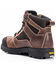 Image #3 - ROYER Men's Agility Artic Grip Waterproof Work Boots - Composite Toe, Brown, hi-res
