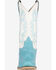 Image #3 - Smoky Mountain Girls' Wichita Western Boots - Square Toe, Light Blue, hi-res