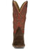 Image #4 - Justin Men's Show Off Tall Western Boots - Square Toe, Dark Brown, hi-res