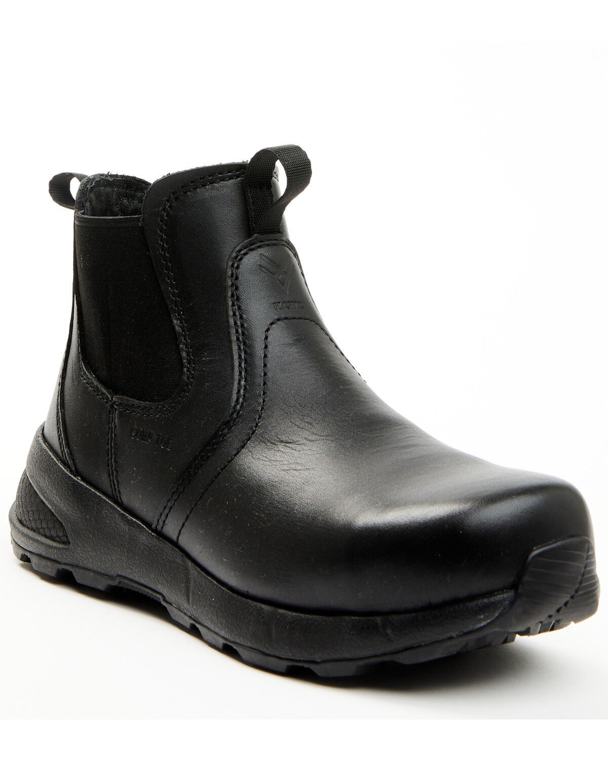 Hawx Women's 6" Uniform Chelsea Work Boots - Composite Toe, Black, hi-res