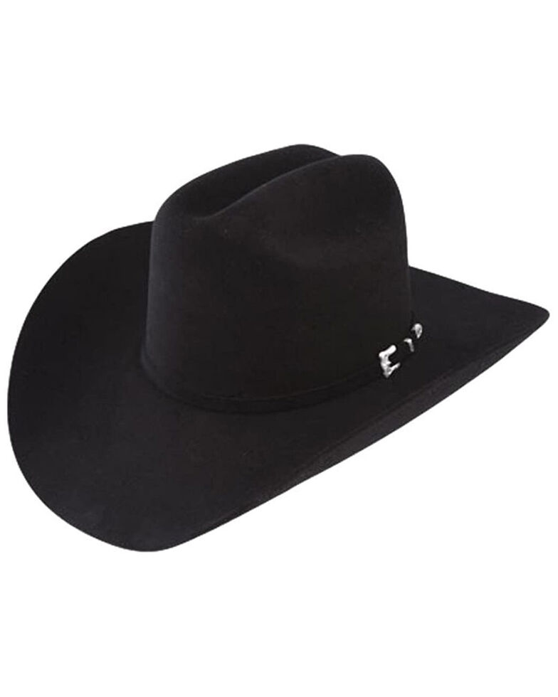 Resistol Men's 20X Black Gold Fur Felt Hat, Black, hi-res