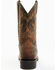 Image #5 - RANK 45® Men's Xero Gravity Performance Western Boots - Broad Square Toe, Brown, hi-res
