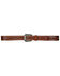 Cody James Men's Tooled With Basketweave Billets Western Belt, Tan, hi-res