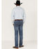 Hooey by Rock & Roll Denim Men's Revolver Medium Wash Reflex Stretch Slim Straight Jeans, Medium Wash, hi-res