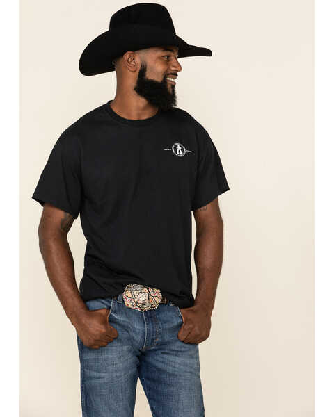 Image #1 - Cowboy Up Men's Team Roper Short Sleeve Graphic T-Shirt, , hi-res