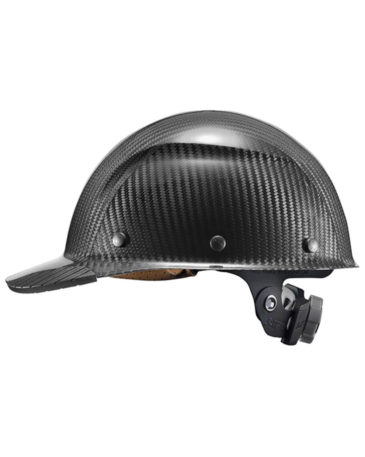 Image #2 - Lift Safety DAX Carbon Fiber Brim Cap Hard Hat, Black, hi-res
