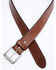 Image #2 - Hawx Men's Embossed Tip Brown Work Belt, Brown, hi-res