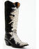 Image #1 - Idyllwind Women's Stunner Exotic Python Western Boots - Snip Toe, Black/white, hi-res