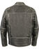 Image #3 - Milwaukee Leather Men's Vintage Distressed Triple Vented Jacket, Grey, hi-res