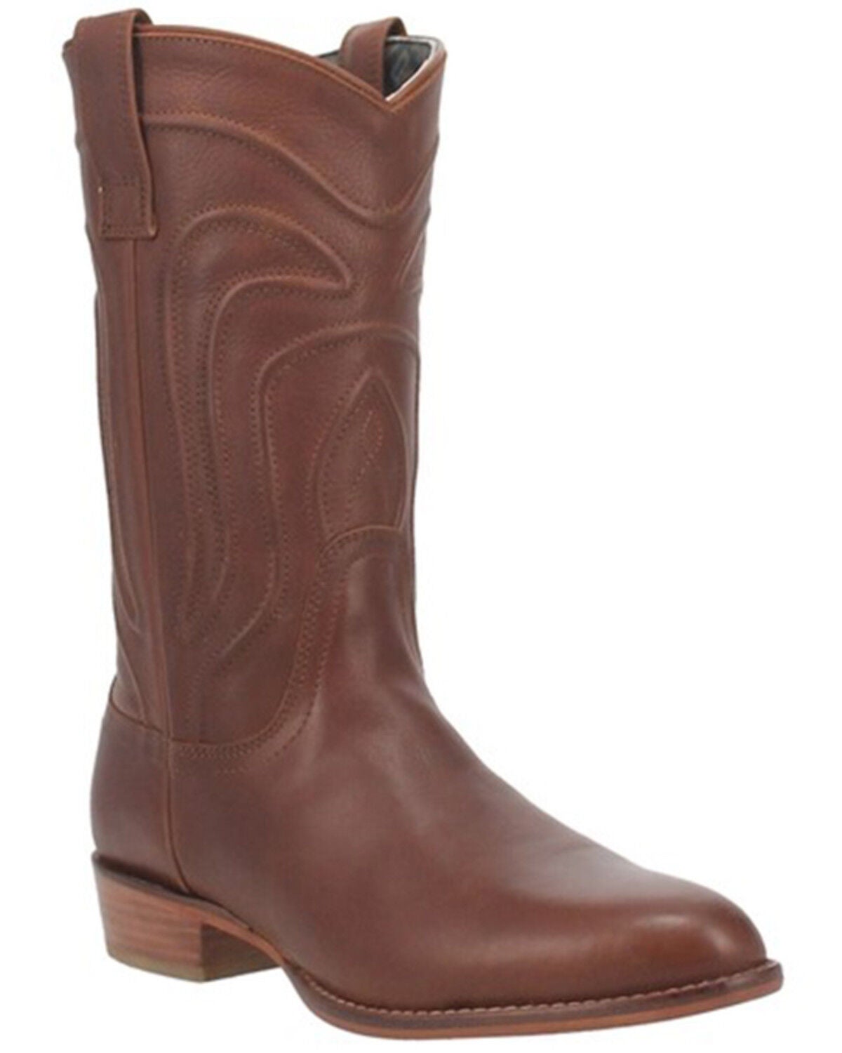 Dingo Men's Montana Performance Western Boots - Round Toe, Tan, hi-res