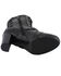 Image #6 - Milwaukee Leather Women's Block Heel Lace Front Boots - Round Toe, Black, hi-res