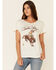 Tasha Polizzi Women's Roper Graphic Tee, Ivory, hi-res