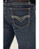 Rock & Roll Denim Men's FR Double Barrel Relaxed Straight Work Jeans , Medium Blue, hi-res