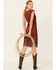 Image #3 - Shyanne Women's Faux Suede Fringe Hem Dress, , hi-res