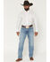 Image #1 - Ariat Men's M2 Flynn Rory Light Wash Relaxed Bootcut Stretch Denim Jeans, Light Wash, hi-res