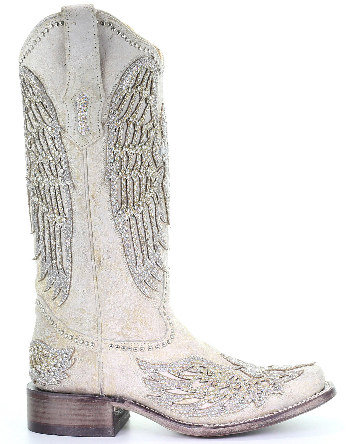 Corral Women's White Cross \u0026 Wings 