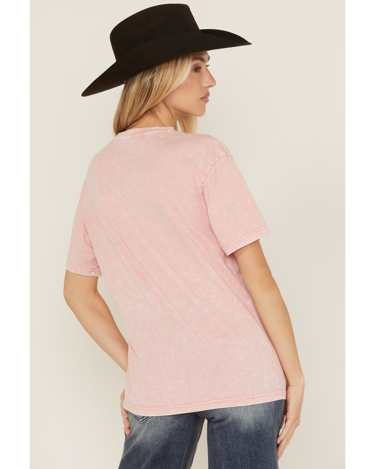Image #4 - Ariat Women's Howdy Short Sleeve Graphic Tee, Pink, hi-res
